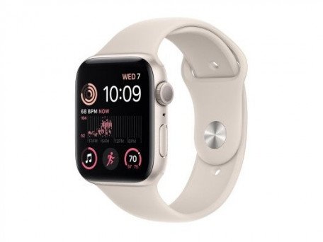 Смарт-годинник Apple Watch SE 2 GPS + Cellular 40mm Starlight Alu. Case w. Starlight Sport Band - S/M (MXFY3, MXGJ3)  Фото №0