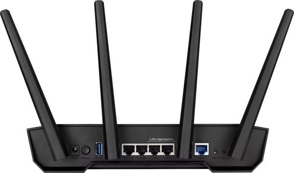 Беспроводной маршрутизатор (роутер) ASUS TUF Gaming AX3000 V2 (TUF-AX3000 V2)  Фото №0