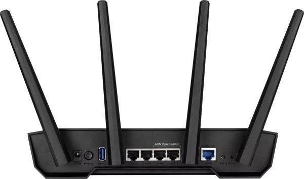 Бездротовий маршрутизатор (роутер) ASUS TUF Gaming AX3000 V2 (TUF-AX3000 V2)  Фото №0