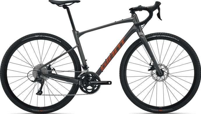 Велосипед гравійний (гравел) Giant Revolt 2 2022 / рама 51см black diamond (2202006117)