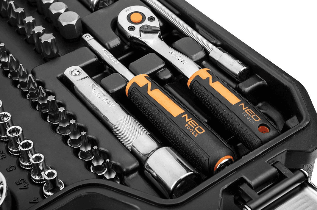 Набір торцевих головок з тріскачкою NEO Tools 10-059  Фото №4