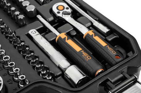 Набір торцевих головок з тріскачкою NEO Tools 10-059  Фото №4