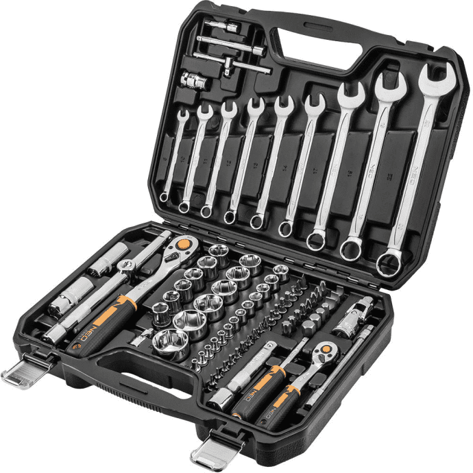 Набор торцевых головок с трещоткой NEO Tools 10-059  Фото №5