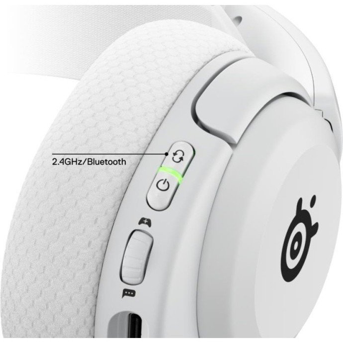Наушники с микрофоном SteelSeries Arctis Nova 5X White (61677)  Фото №3