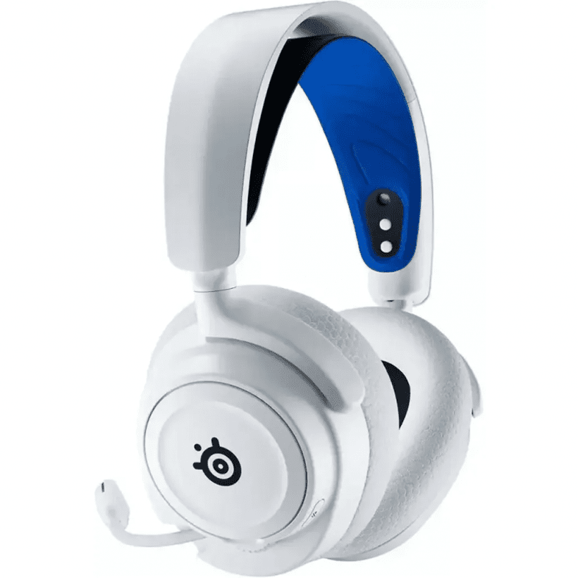 Наушники с микрофоном SteelSeries Arctis Nova 7P White (61561)  Фото №0