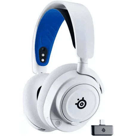 Наушники с микрофоном SteelSeries Arctis Nova 7P White (61561)  Фото №3