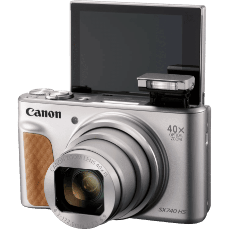 Компактний фотоапарат Canon PowerShot SX740 HS Lite Silver (2956C031AA)  Фото №5