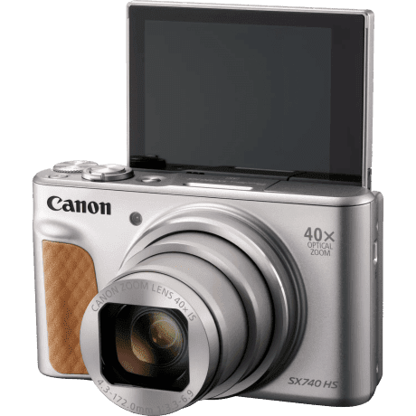 Компактний фотоапарат Canon PowerShot SX740 HS Lite Silver (2956C031AA)  Фото №6