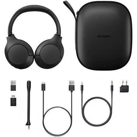 Навушники з мікрофоном Philips TAH8507 Black (TAH8507BK/00)  Фото №5