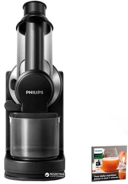 Соковитискач шнековий Philips HR1889/70  Фото №0