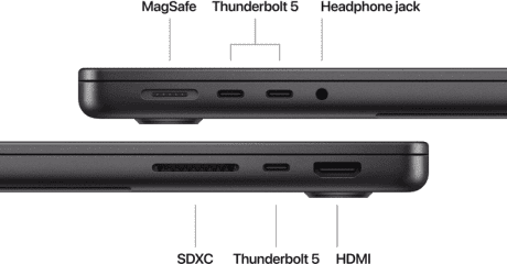 Ноутбук Apple MacBook Pro 14&quot; Late 2024 M4 Pro  Space Black (Z1FE000NH)  Фото №5