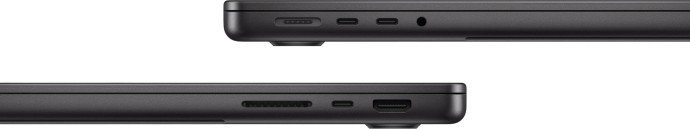Ноутбук Apple MacBook Pro 16&quot; M4 Max 2024 Space Black (Z1FT000CY, Z1FV0008X)  Фото №2