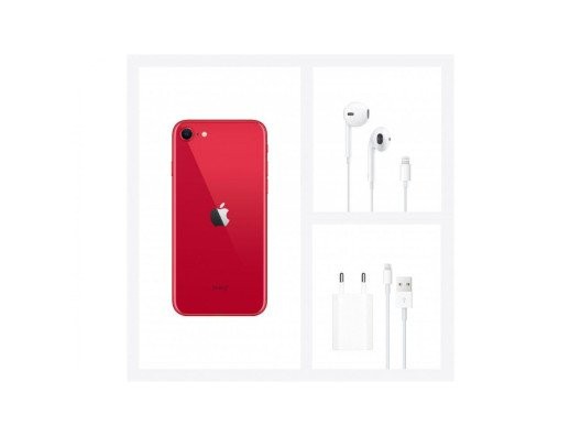 Смартфон Apple iPhone SE 2020 64GB Slim Box Red (MHGR3)  Фото №3