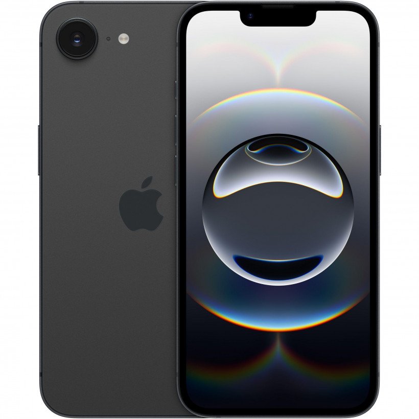 Смартфон Apple iPhone 16e 128GB Black (MD1Q4)