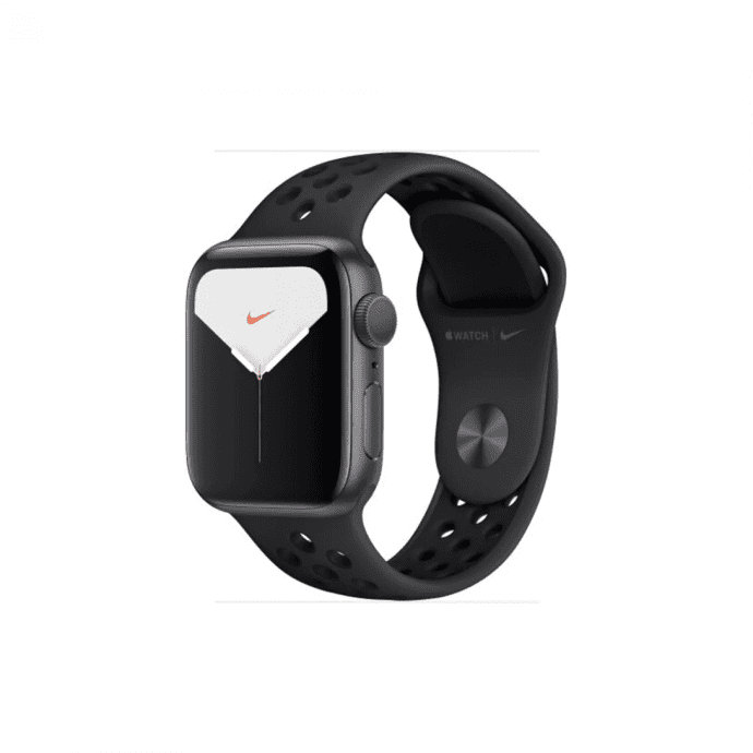 Смарт-годинник Apple Watch Nike Series 5 GPS 40mm Space Gray Aluminum w. Space Gray Aluminum (MX3T2)  Фото №1