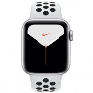 Смарт-часы Apple Watch Nike Series 5 GPS 44mm Silver Aluminum w. Silver Aluminum (MX3V2)