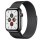 Смарт-часы Apple Watch Series 5 LTE 44mm Space Black Steel w. Space Black Milanese Loop - Space Black Steel (MWW82)  Фото №0
