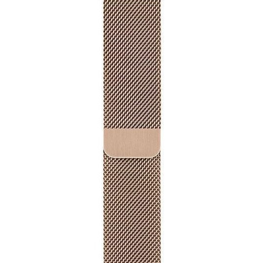 Смарт-часы Apple Watch Series 5 LTE 44mm Gold Steel w. Gold Milanese Loop - Gold Steel (MWW62/MWWJ2)  Фото №1