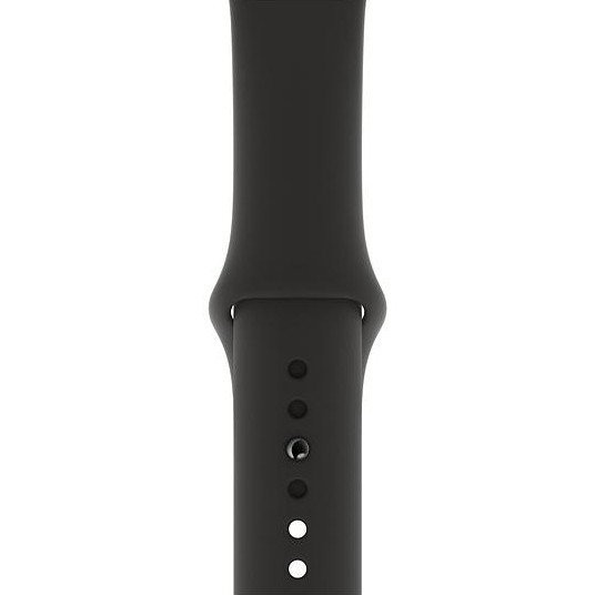 Смарт-часы Apple Watch Series 5 LTE 44mm Space Black Steel w. Black b.- Space Black Steel (MWW72/MWWK2  Фото №1