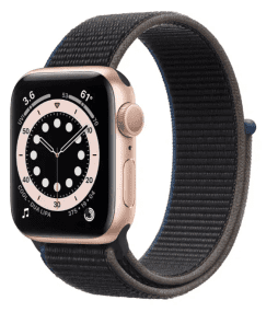 Смарт-часы Apple Watch 6 40mm Gold Aluminum with Sport Loop (MG193)