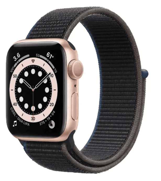 Смарт-годинник Apple Watch 6 40mm Gold Aluminum with Sport Loop (MG193)