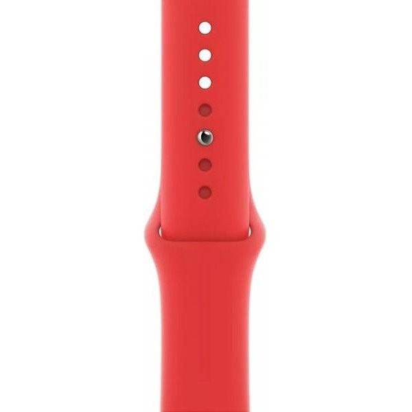 Смарт-годинник Apple Watch Series 6 GPS 44mm (PRODUCT)RED Aluminum Case w. (PRODUCT)RED Sport B. (M00M3)  Фото №1