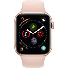 Смарт-часы Apple Watch Series 6 GPS 44mm Gold Aluminum Case w. Pink Sand Sport B. (M00E3)