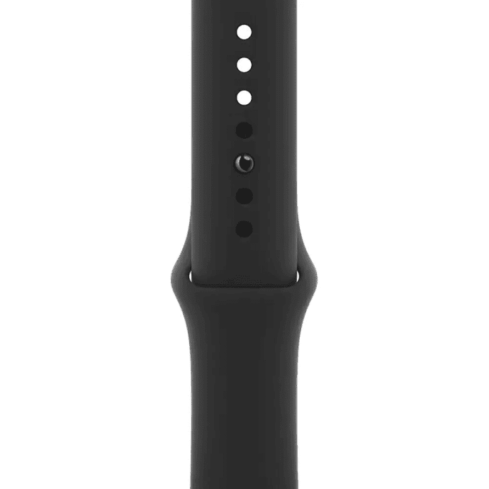 Смарт-часы Apple Watch Series 6 GPS + Cellular 40mm Space Gray Aluminum Case w. Black Sport B. (M02Q3)  Фото №0