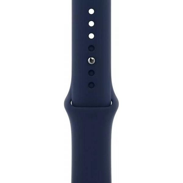 Смарт-часы Apple Watch Series 6 GPS + Cellular 40mm Blue Aluminum Case w. Deep Navy Sport B. (M02R3)  Фото №0