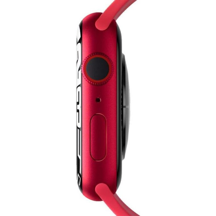 Смарт-часы Apple Watch Series 7 GPS 45mm PRODUCT RED Aluminum Case With PRODUCT RED Sport Band (MKN93)  Фото №0