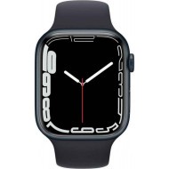 Смарт-часы Apple Watch Series 7 GPS 45mm Midnight Aluminum Case With Midnight Sport Band (MKN53/MKNN3) 