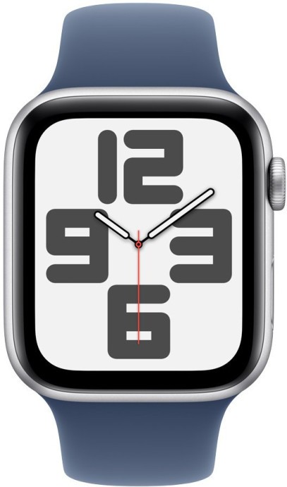 Смарт-годинник Apple Watch SE 2 GPS 40mm Silver Aluminium Case w. Denim Sport Band - M/L (MXED3)  Фото №3