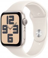 Смарт-годинник Apple Watch SE 2 GPS 44mm Starlight Alu. Case w. Starlight Sport Band - S/M (MXEU3)