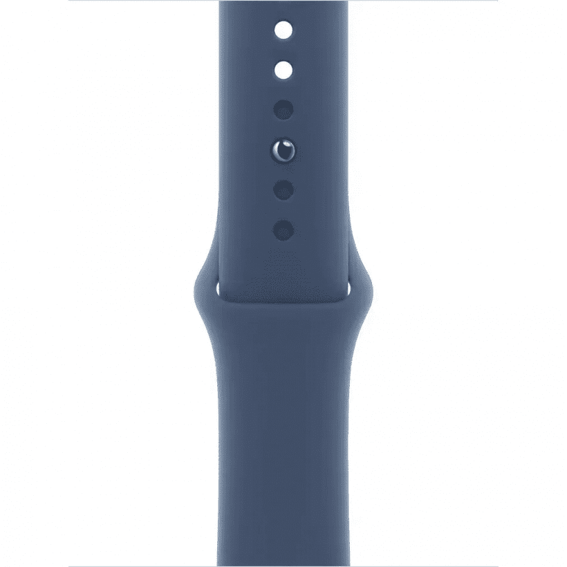 Смарт-годинник Apple Watch SE 2 GPS + Cellular 40mm Silver Aluminum Case with Denim Sport Band - S/M (MXFV3, MXGF3)  Фото №1
