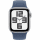 Смарт-годинник Apple Watch SE 2 GPS + Cellular 40mm Silver Aluminum Case with Denim Sport Band - S/M (MXFV3, MXGF3)