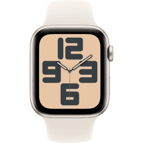 Смарт-часы Apple Watch SE 2 GPS + Cellular 44mm Starlight Alu. Case w. Starlight S. Band M/L (MXG83/MXGU3)