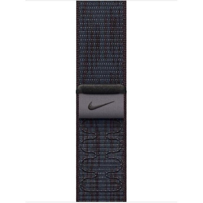 Смарт-часы Apple Watch Series 10 GPS 46mm Jet Black Alu. Case w. BlackBlue Nike Sport Loop (MWX13+MYJD3)  Фото №1