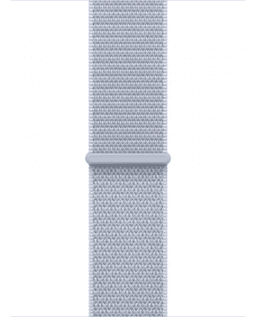 Смарт-годинник Apple Watch Series 10 GPS + Cellular 42mm Silver Aluminum Case w. Blue Cloud S. Loop (MWX53)  Фото №1