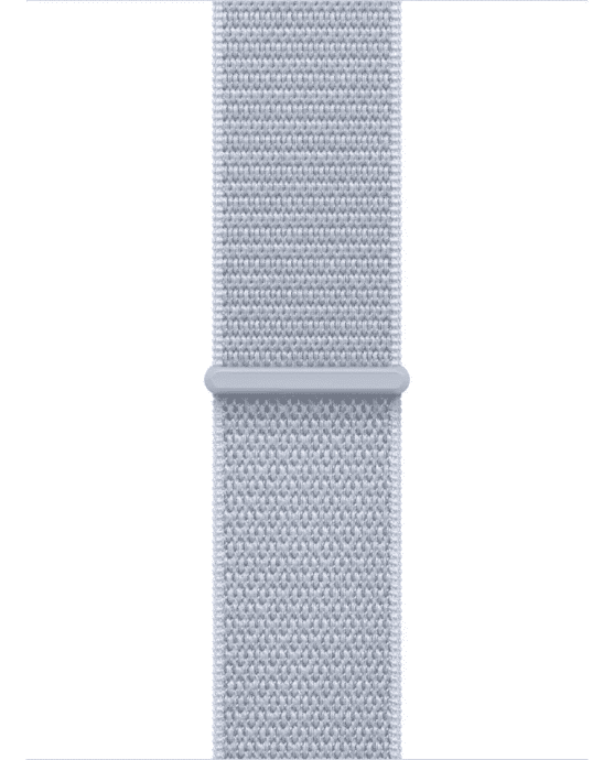 Смарт-часы Apple Watch Series 10 GPS + Cellular 42mm Silver Aluminum Case w. Blue Cloud S. Loop (MWX53)  Фото №1