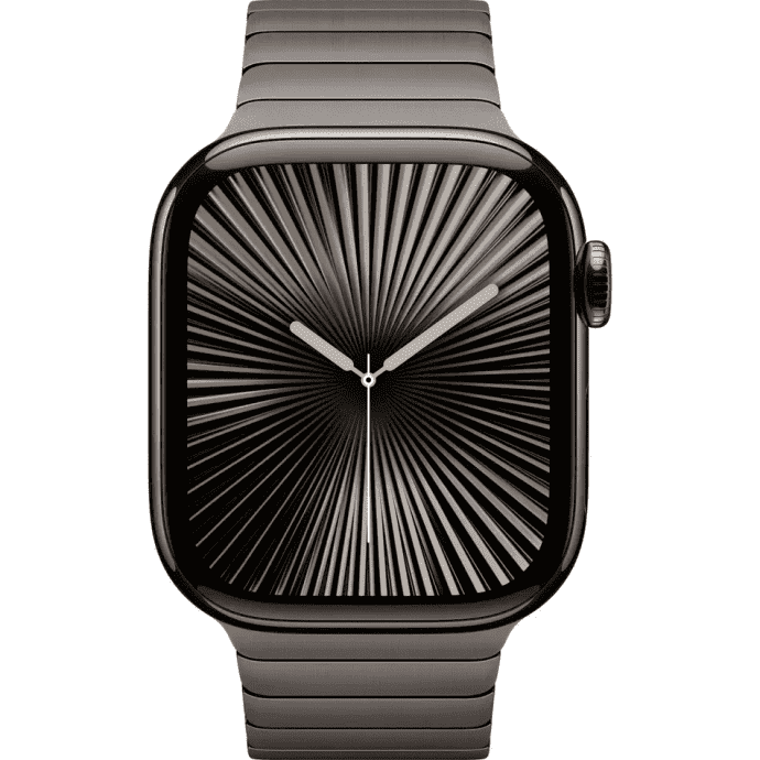 Смарт-годинник Apple Watch Series 10 GPS + Cellular 42mm Slate Titanium Case w. Slate Link Bracelet (MX0M3+MXMD3)