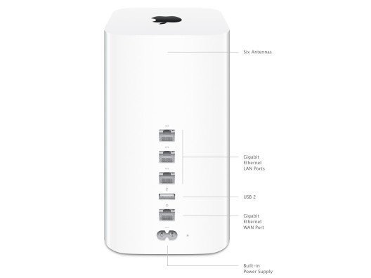 Беспроводной маршрутизатор (роутер) Apple AirPort Extreme (ME918)  Фото №2