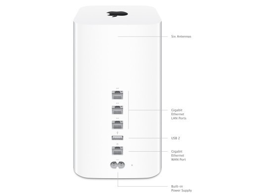 Бездротовий маршрутизатор (роутер) Apple AirPort Time Capsule 2 TB (ME177)  Фото №0