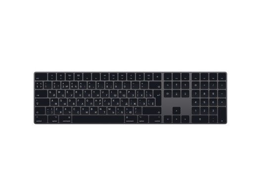 Клавиатура Apple Magic Keyboard with Numeric Keypad Space Gray (MRMH2)