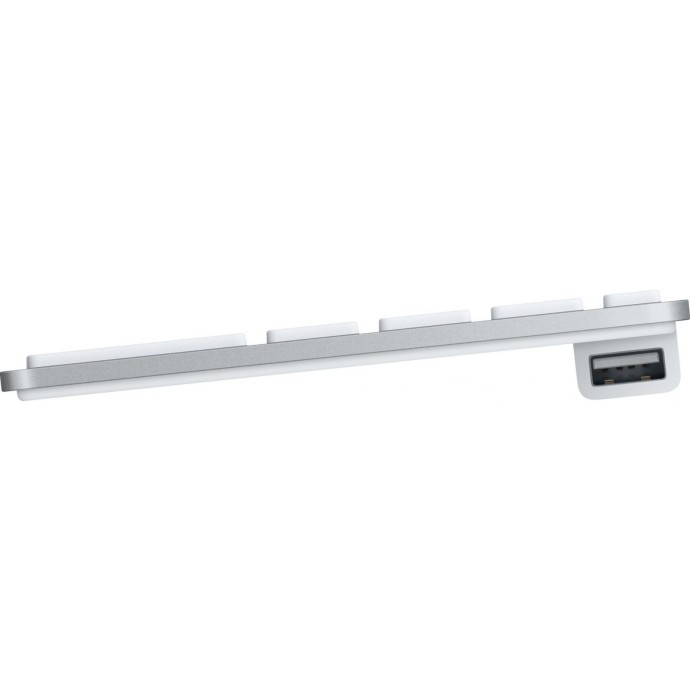 Клавіатура Apple Keyboard Aluminium (MB110)  Фото №0