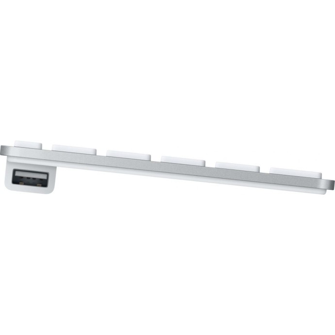 Клавіатура Apple Keyboard Aluminium (MB110)  Фото №1