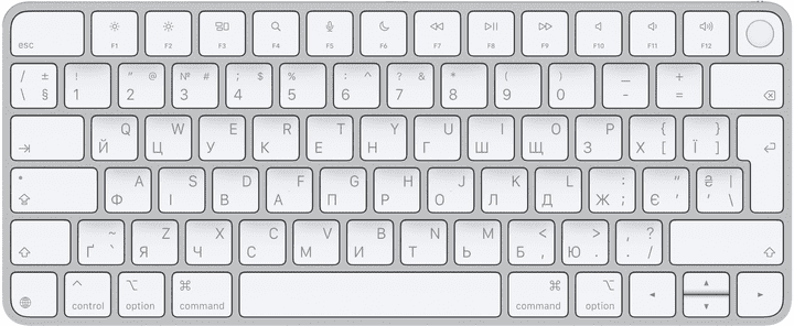 Клавіатура Apple Magic Keyboard with Touch ID for Mac models with Apple silicon USB-C (MXCK3)