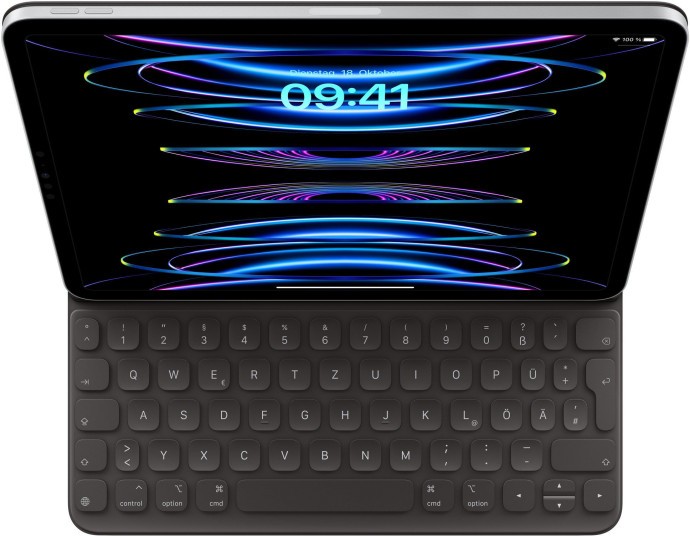 Чехол-клавиатура для планшета Apple Smart Keyboard Folio для iPad Pro 11&quot; 3rd gen. and iPad Air 4th gen. (MXNK2)  Фото №3