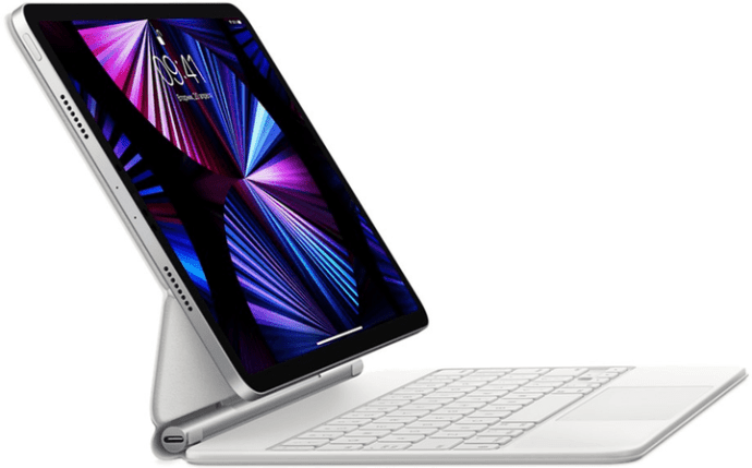 Чехол-клавиатура для планшета Apple Magic Keyboard для iPad Pro 11&quot; 3rd gen. and iPad Air 4th gen. White (MJQJ3RS/A)  Фото №2