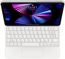 Чохол-клавіатура для планшета Apple Magic Keyboard for iPad Pro 11&quot; 3rd gen. and iPad Air 4th gen. White (MJQJ3UA/A) (Open)