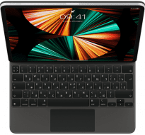 Чохол-клавіатура для планшета Apple Magic Keyboard for iPad Pro 12.9&quot; 5th gen. - Black (MJQK3RS/A) (Open)